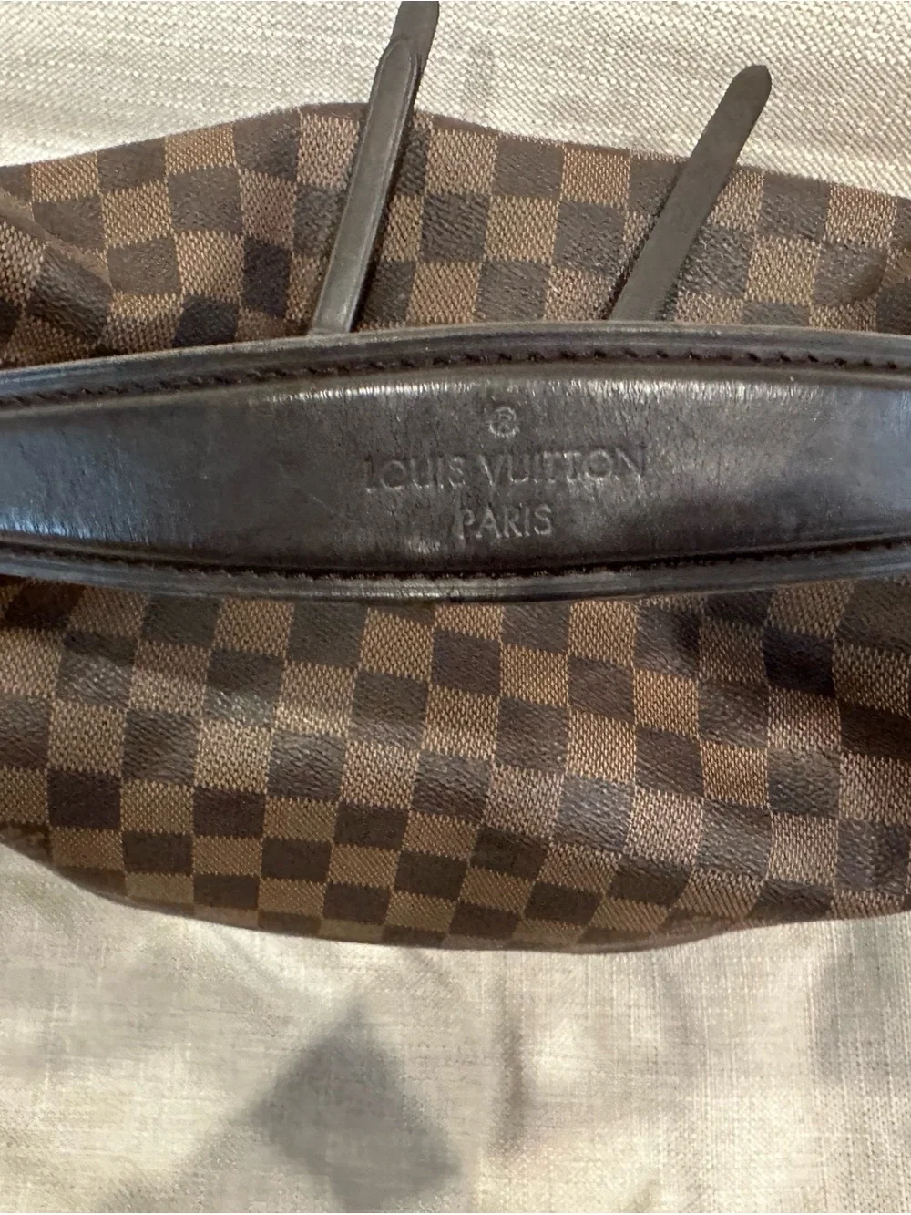 Louis Vuitton Doumo Damier Hobo Shoulder Bag